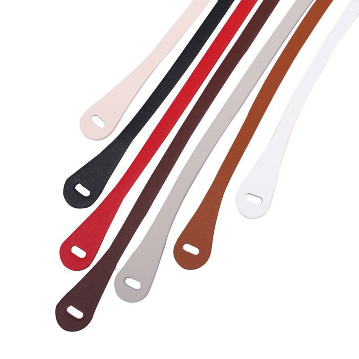 Simple Leather Knotted Thin Belt