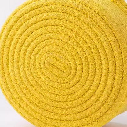 Desktop Woven Storage Basket Cartoon Snack Basket