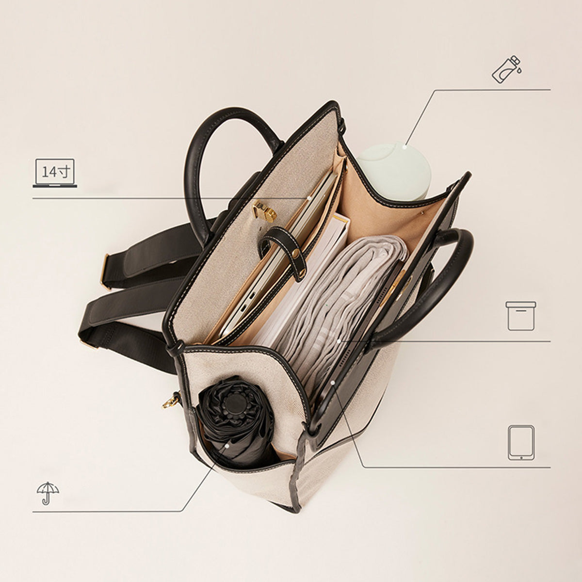 New High-End Handbags Casual Commuter Computer Backpacks