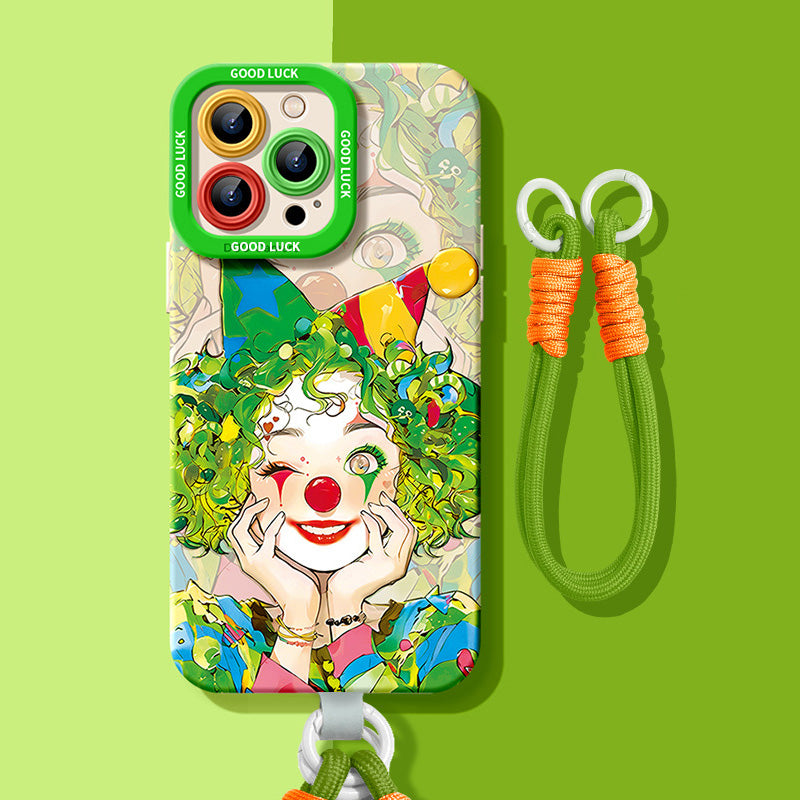 Applicable to iPhone 15 promax Clown Phone Case