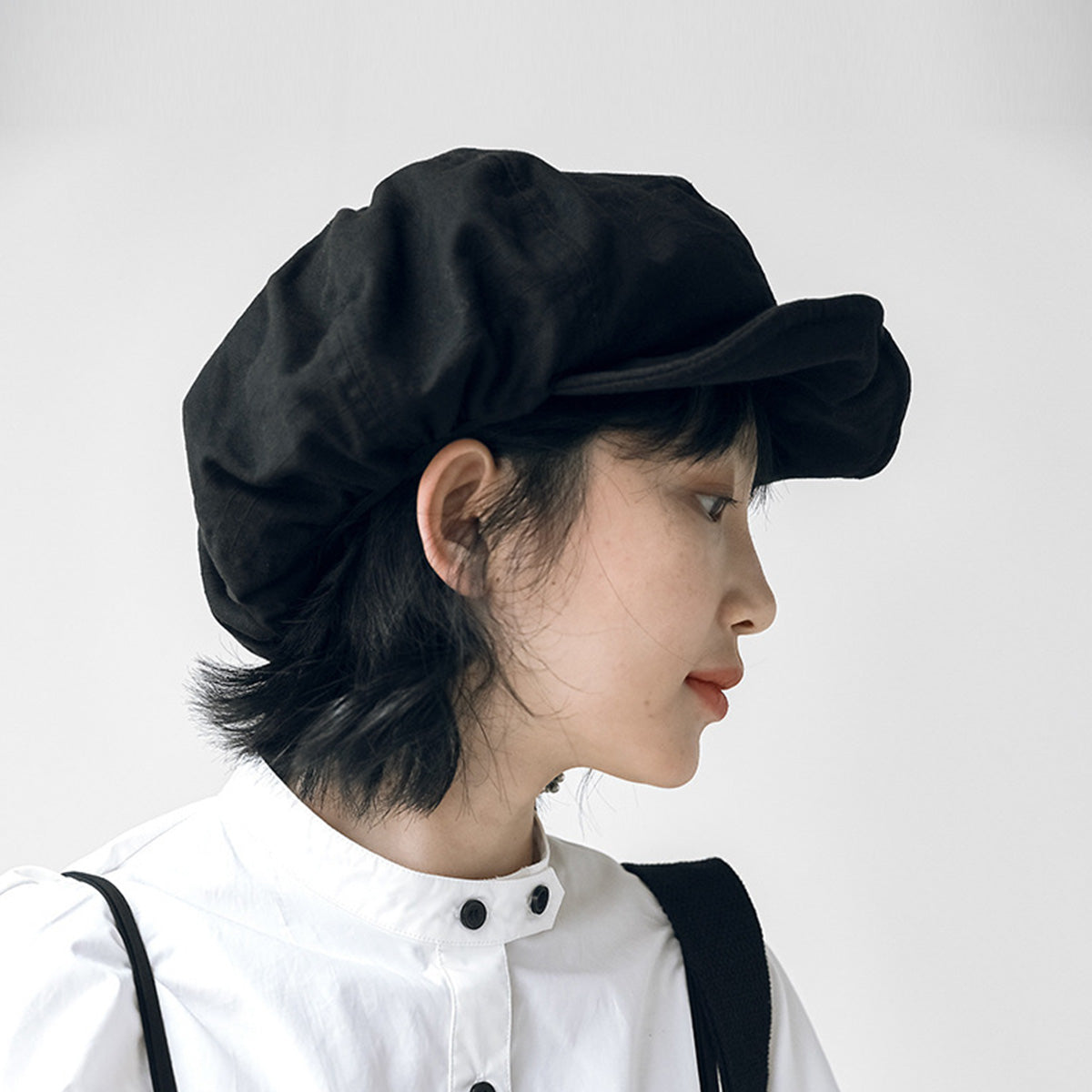 Japanese Style Literary Hat for Women Retro Beret