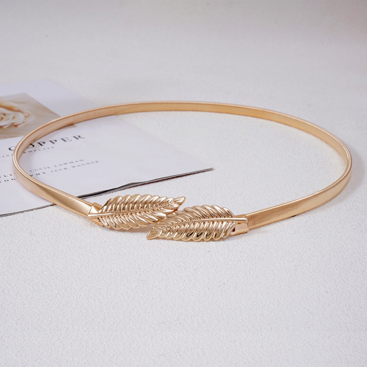 Women's Fashion High-end Metal Belt