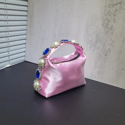 Flower Diamond Dinner Bag Women's Fashion Handbag