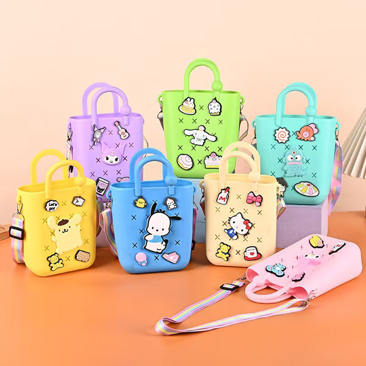 Cute Cartoon Silicone Coin Pocket Coin Purse