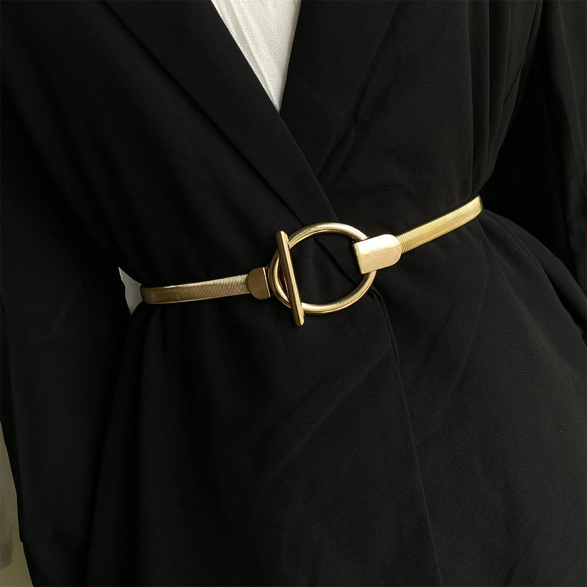 Elastic Waist Belt for Women with Skirt, Waist-tightening Belt