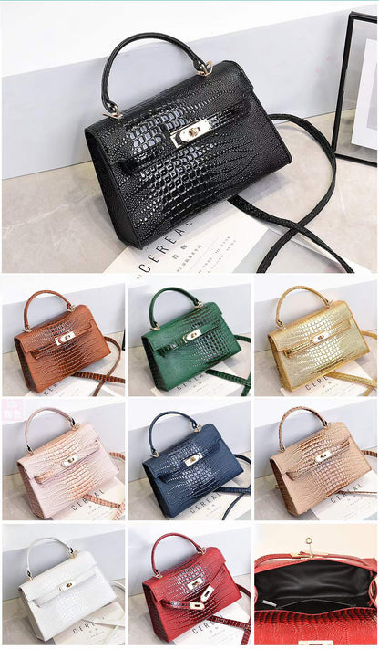Women's Handbag Crocodile Pattern Women's Bag Versatile Single Shoulder Bag