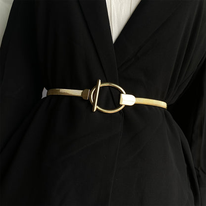 Elastic Waist Belt for Women with Skirt, Waist-tightening Belt