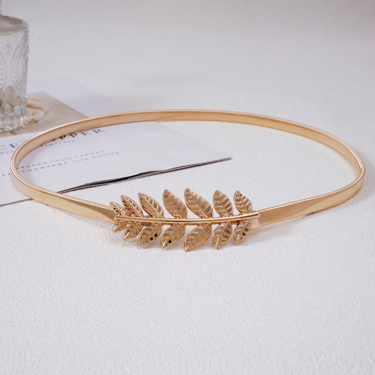 Women's Fashion High-end Metal Belt