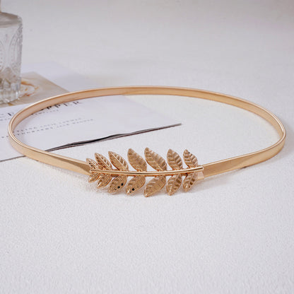 Women's Fashion High-end Metal Belt