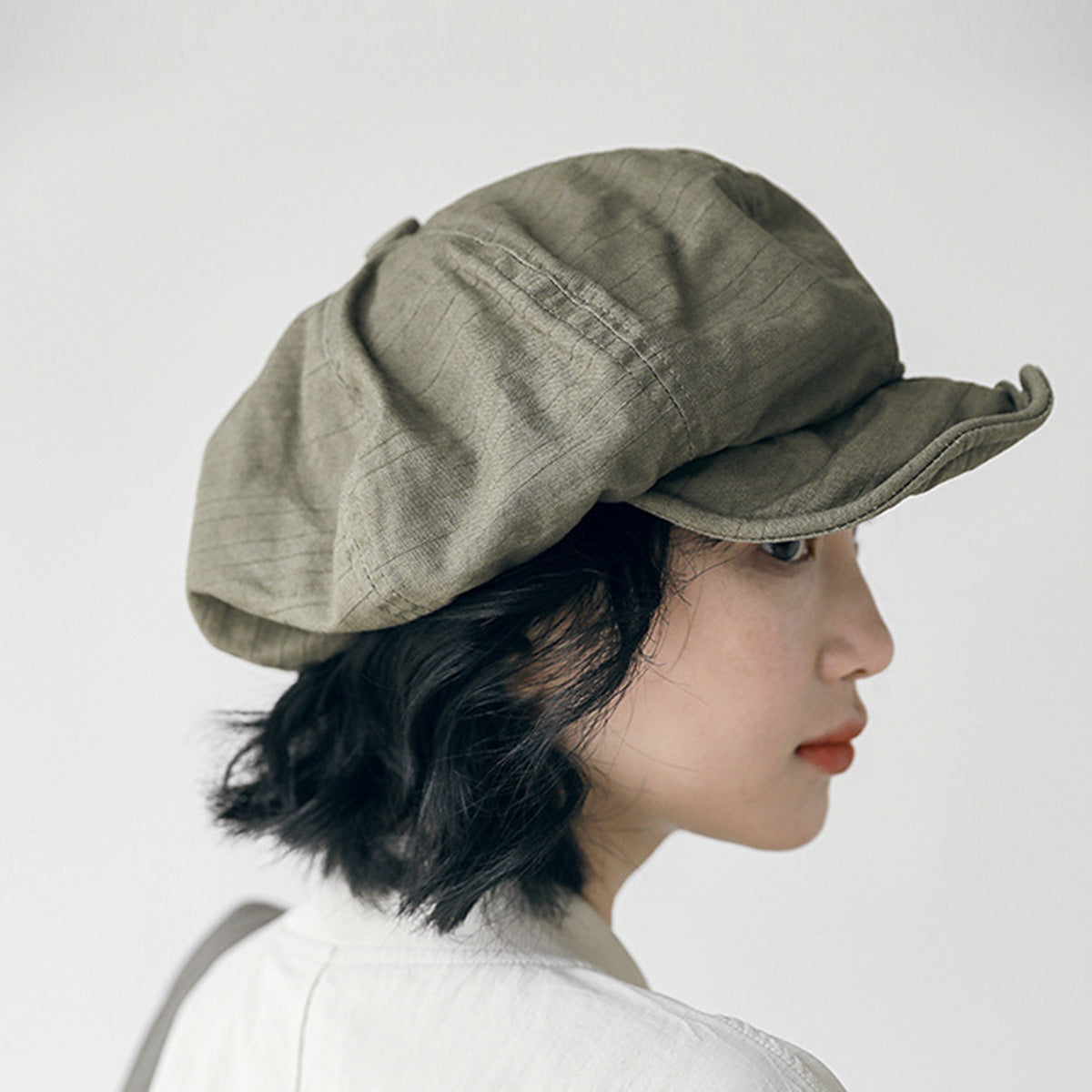 Japanese Style Literary Hat for Women Retro Beret