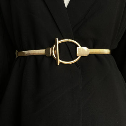 Elastic Waist Belt for Women with Skirt, Waist-tightening Belt