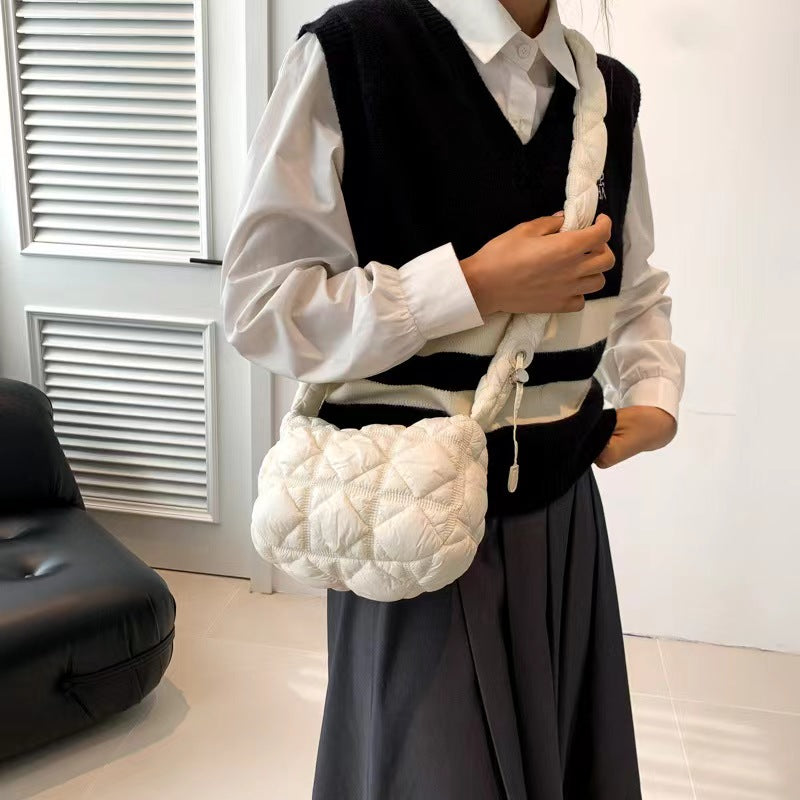 Dumpling Bag, Cloud Pleated Bag, Women's Large Capacity Lightweight Shoulder Bag Crossbody bag
