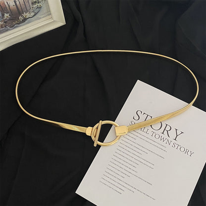 Elastic Waist Belt for Women with Skirt, Waist-tightening Belt