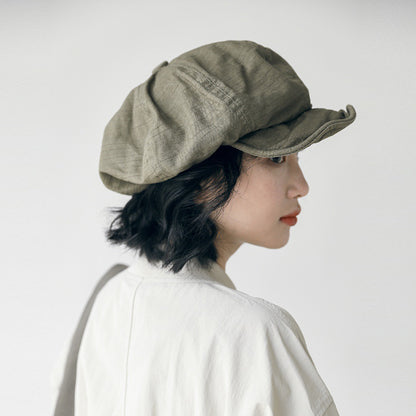 Japanese Style Literary Hat for Women Retro Beret