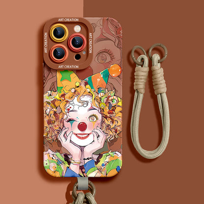 Applicable to iPhone 15 promax Clown Phone Case
