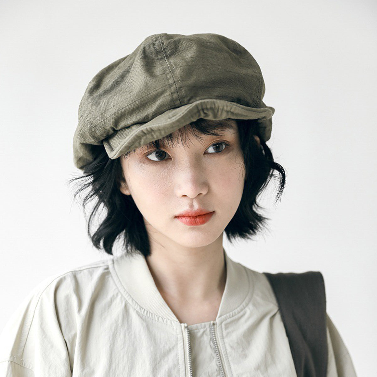 Japanese Style Literary Hat for Women Retro Beret