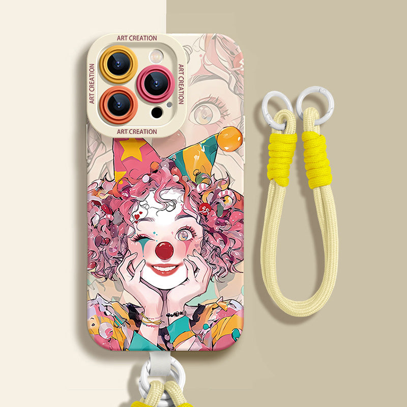 Applicable to iPhone 15 promax Clown Phone Case