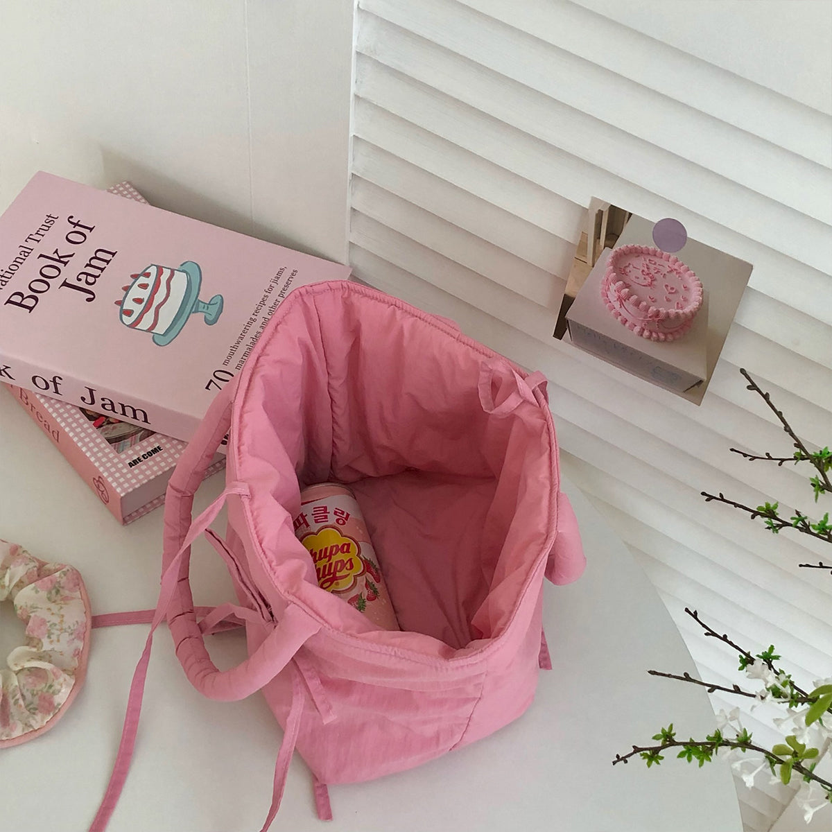Summer Pleated Cute Handbag Commuter Tote Bag