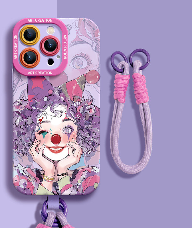 Applicable to iPhone 15 promax Clown Phone Case