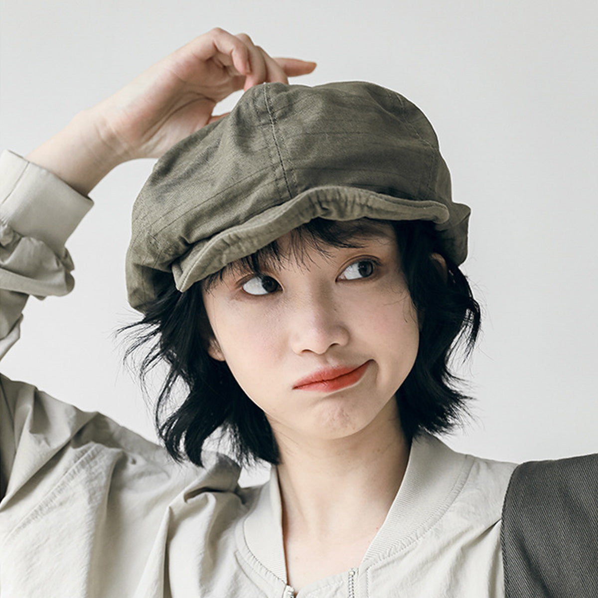 Japanese Style Literary Hat for Women Retro Beret