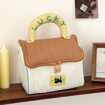 Cute Little House Cosmetic Bag Large Capacity Skin Care Storage Toiletries Bag