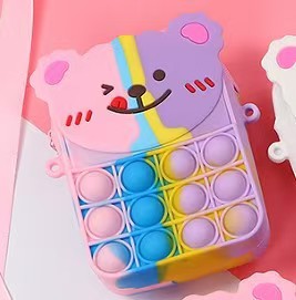 Cute Cartoon Silicone Coin Pocket Coin Purse