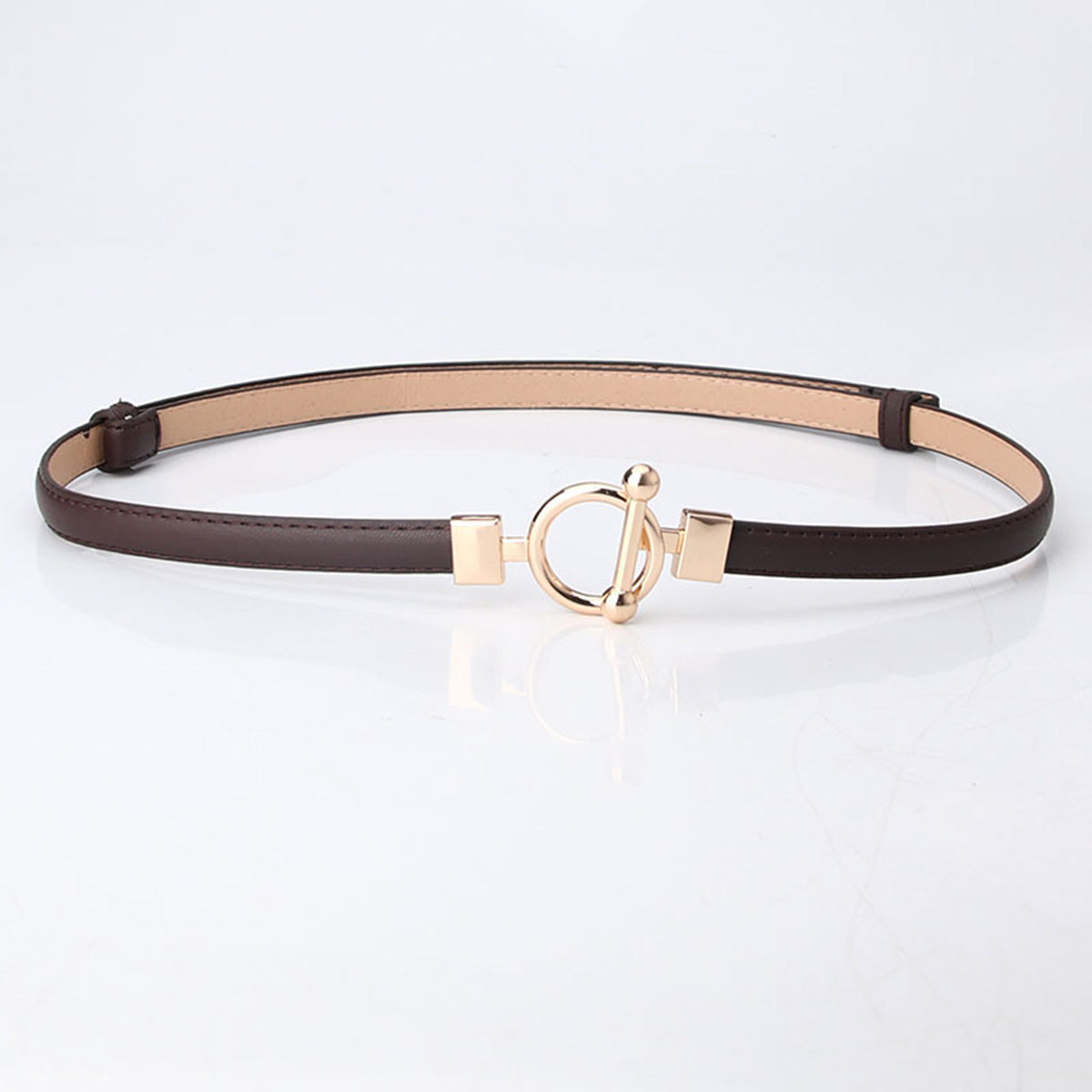 Women's Adjustable Leather Decorative Belt