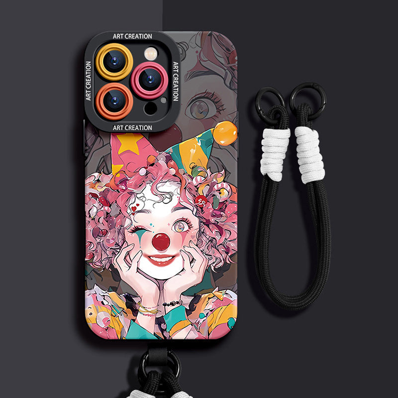 Applicable to iPhone 15 promax Clown Phone Case