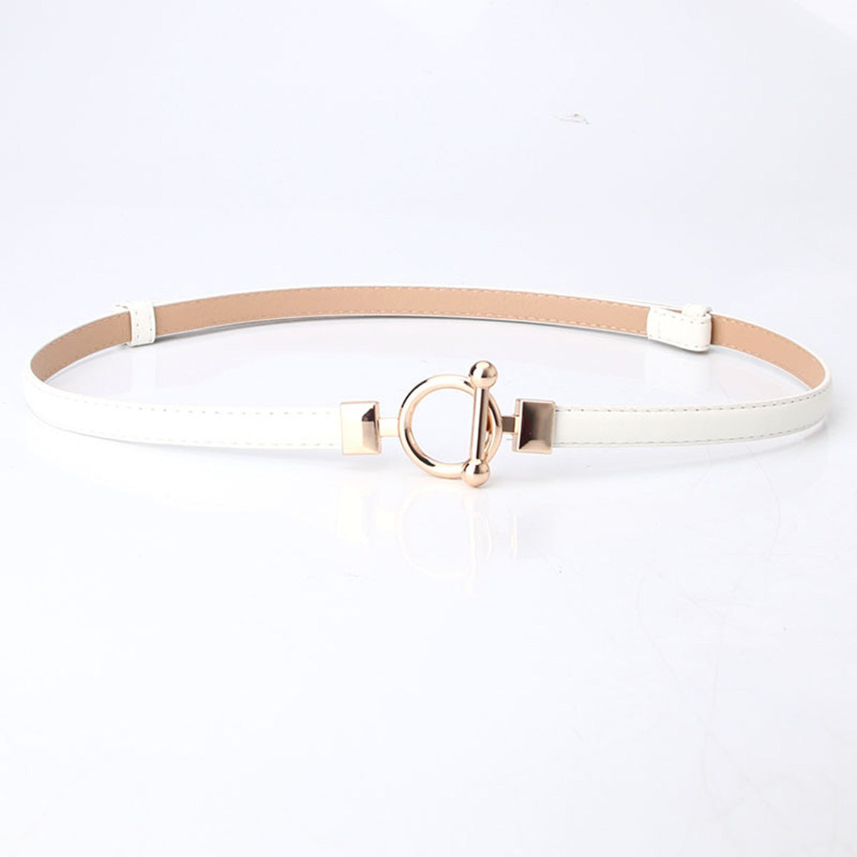Women's Adjustable Leather Decorative Belt