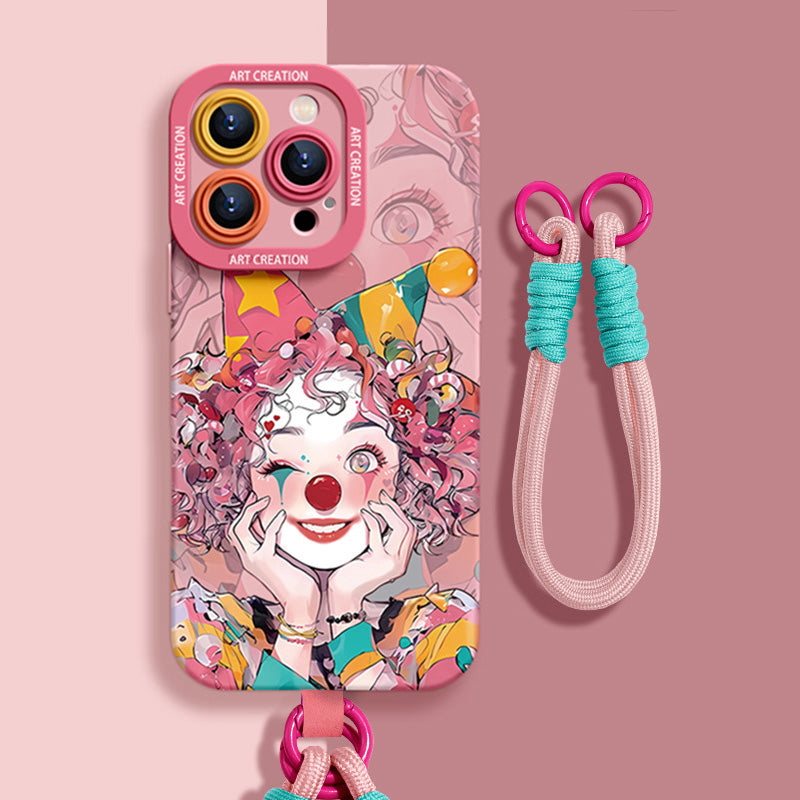 Applicable to iPhone 15 promax Clown Phone Case